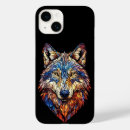 Search for geometric animal iphone cases Wolf