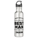 Search for party favor water bottles Groomsman