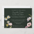 Search for wild flower wedding invitations Minimalist