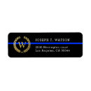 Search for gold wreath return address labels Graduation