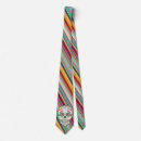 Search for dia de los muertos ties Sugar skull