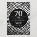 Search for silver glitter birthday invitations Adult birthday party
