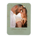 Search for stylish wedding save the dates Sage green