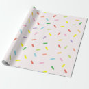 Search for sprinkles wrapping paper Colorful