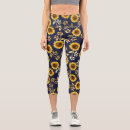 Search for sunflower leggings Floral pattern