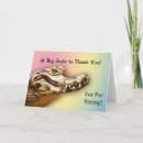 Search for alligator thank you cards Reptile