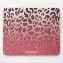 Search for pink leopard mouse mats Modern