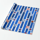 Search for stars and stripes wrapping paper Fourth of july