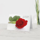 Search for single red rose cards For her