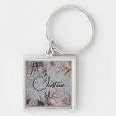 Search for floral damask key rings Botanical