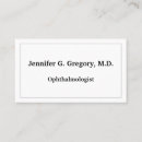 Search for pediatrician business cards Minimalist