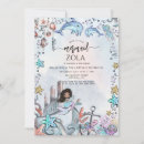 Search for pink and blue mermaid invitations Watercolor