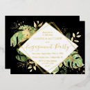 Search for geometric engagement party invitations Tropical