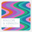 Search for purple green wedding stickers Unique