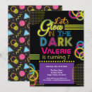 Search for purple glow invitations Glow in the dark
