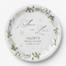 Search for christmas wedding plates Winter wonderland
