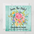 Search for teal blue save the dates Roses