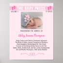 Search for birth announcement posters Keepsake