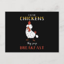 Search for funny chicken sayings postcards Humour