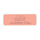 Search for blue and gold wedding return address labels Script
