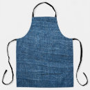 Search for blue jean aprons Denim