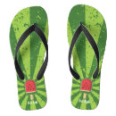 Search for watermelon flipflops Green