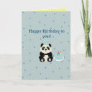Search for panda bear birthday cards Kids