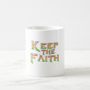 Search for keep faith mugs Christian