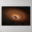 Search for disk posters Universe
