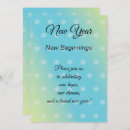 Search for open house new year invitations Snowflakes
