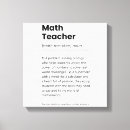 Search for appreciation canvas prints Teacher
