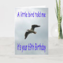 Search for 69th birthday cards Bird