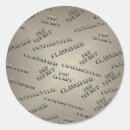 Search for secret agent stickers Confidential
