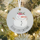Search for snowman christmas tree decorations Keepsake