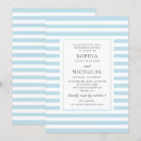 Search for stripes rehearsal dinner invitations Striped