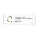 Search for alphabet return address labels Elegant