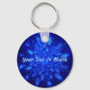 Search for blue snowflake key rings Abstract