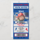 Search for blue and grey birthday invitations For kids