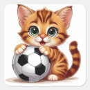 Search for soccer illustration stickers Animal
