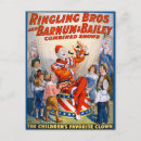 Search for circus show postcards Children