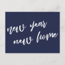 Search for new year new home postcards Simple