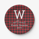 Search for buffalo plaid paper plates Family reunion