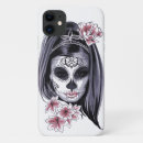 Search for skull girl iphone cases Goth