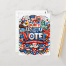 Search for ballot template Red white and blue