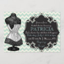 Search for corset bridal shower invitations Blue