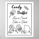 Search for candy buffet signs Modern