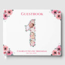 Search for 1st birthday guest books Girl