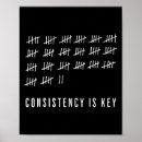 Search for consistency posters Quotes