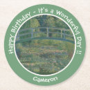 Search for water lily coasters Monet