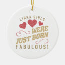 Search for libra christmas tree decorations September birthday